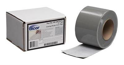Roof Repair Tape; 4" x 50 Foot Roll Dicor Corp. RP-CRCT-4-1C Use To Seal Seams On Metal RV Roof Before Coating; Fabric Backed - Young Farts RV Parts