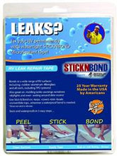 Load image into Gallery viewer, Roof Repair Tape; 4&quot; x 60&quot; Tape Heng&#39;s Industries 60020 STICKNBOND ™; Use To Repair Holding Tanks/ Fresh Water Tanks/ Pipes And Tears In Roof; For Use On Rubber/ Polyethylene/ Fiberglass/ Steel/ Wood And Aluminum Surfaces; Aluminum Foil Backing - Young Farts RV Parts