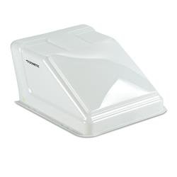 Roof Vent Cover Dometic 9600001941 Ultra Breeze, Exterior Mount, Dome Type Ventilation Cover, Vented on One Side, For 14" x 14" Vents, White, High Density UV-Stable Polyethylene - Young Farts RV Parts