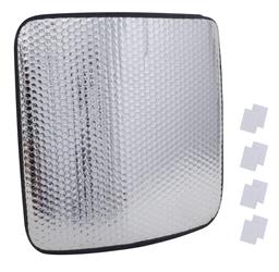 Roof Vent Insulation Valterra A10-1602 16" Width x 16" Height, Two-Sided Reflective Surface - Young Farts RV Parts