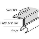 Roof Vent Lid Heng's Industries 90085-C1 Replacement For Hengs/ Elixir Old Style Series 20000, Smoke