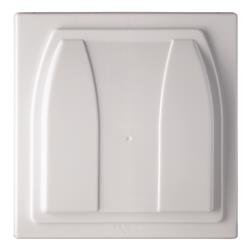 Roof Vent Lid RV Designer V206 For Ventline Manufactured Prior To 2008 And Elixir Starting 1994 Vents, White - Young Farts RV Parts