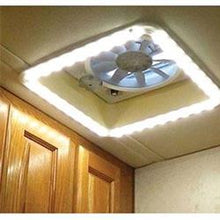 Load image into Gallery viewer, Roof Vent Trim Light Heng&#39;s Industries HG-LR-W-WW-AFT LED Light, Warm White Bulb - Young Farts RV Parts