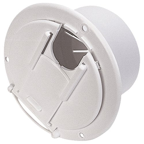 ROUND CABLE HATCH Electric Power Cable Cord Hatch Cover for RV Camper Trailer Flip Up - Young Farts RV Parts