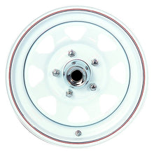 Load image into Gallery viewer, RT RT3722 - White Eight Spoke Rim 13&quot;x4.5&quot; 0 ET 3.19 - Young Farts RV Parts