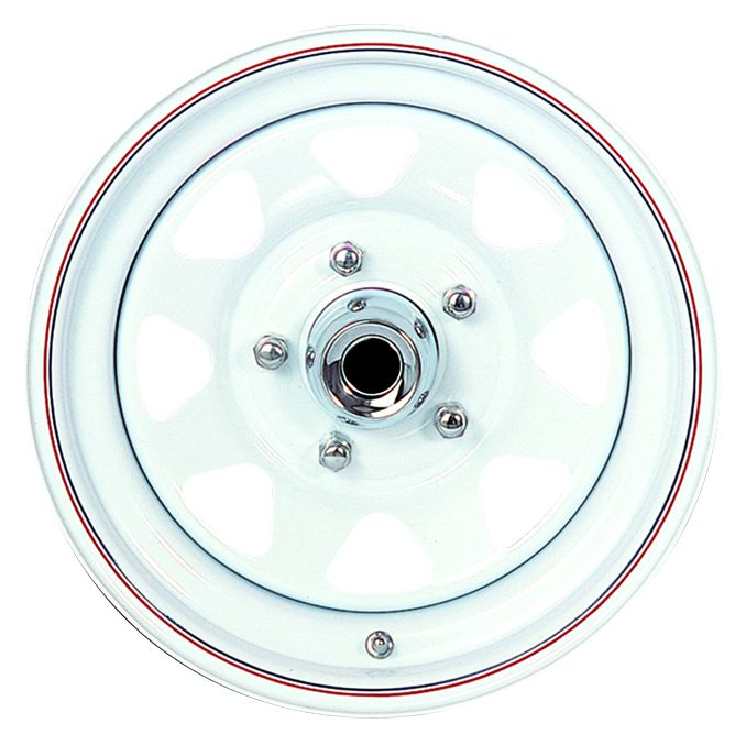 RT RT3728 - WHITE EIGHT SPOKE RIM 15