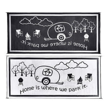 Load image into Gallery viewer, Rv Home Mat 8&#39;X18&#39; Blk/White - Young Farts RV Parts