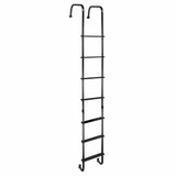 RV Pro LA-401B - Exterior Ladder w / Hinges - Aluminum Black - 99-1 / 2 