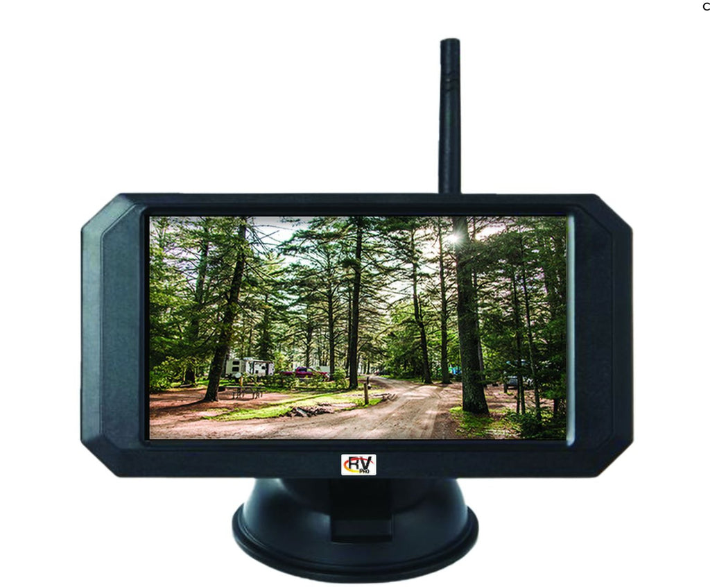 RV PRO RVP021001 - WIRELESS REAR 5" SCREEN OBSERVATION SYSTEM 2.0 - Young Farts RV Parts