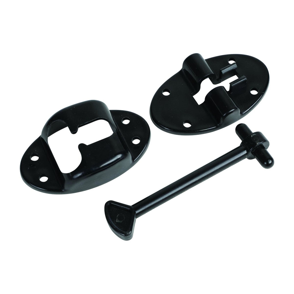 RV PRO T-STYLE DOOR HOLDER 4" BLACK - Young Farts RV Parts