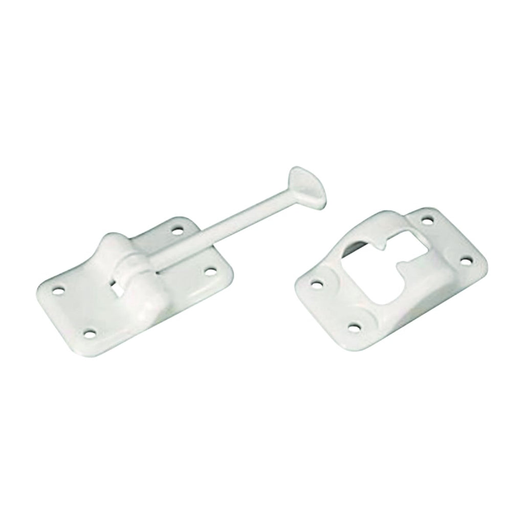 RV PRO T-STYLE DOOR HOLDER 4" WHITE - Young Farts RV Parts