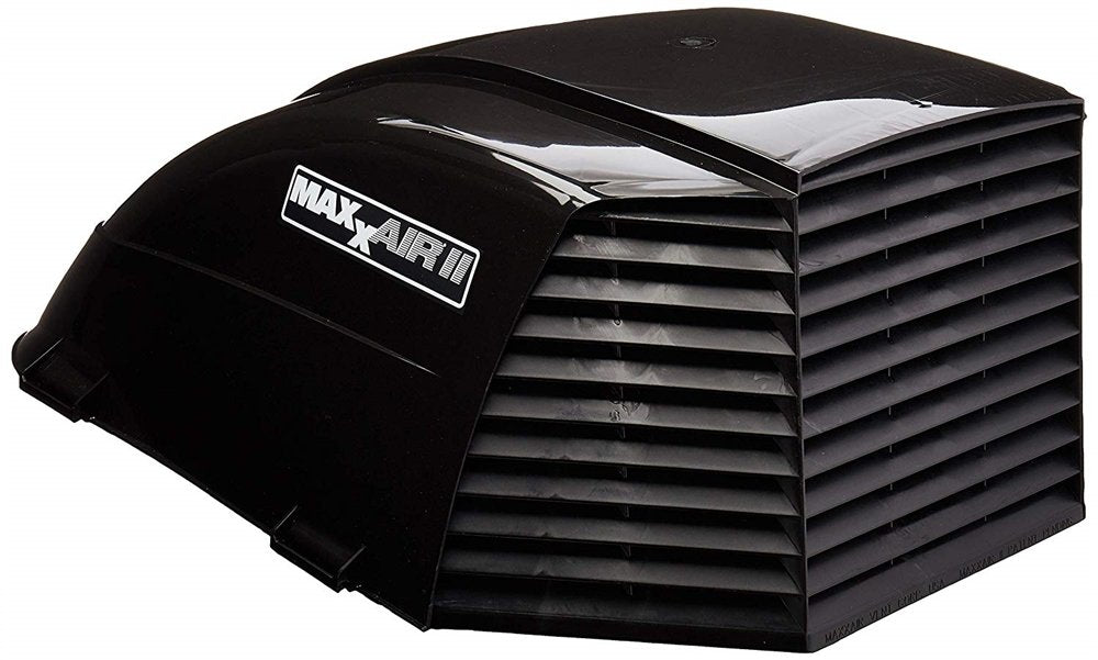 RV Products 00-933082 - MaxxAir II Roof Vent Cover - Black - Young Farts RV Parts