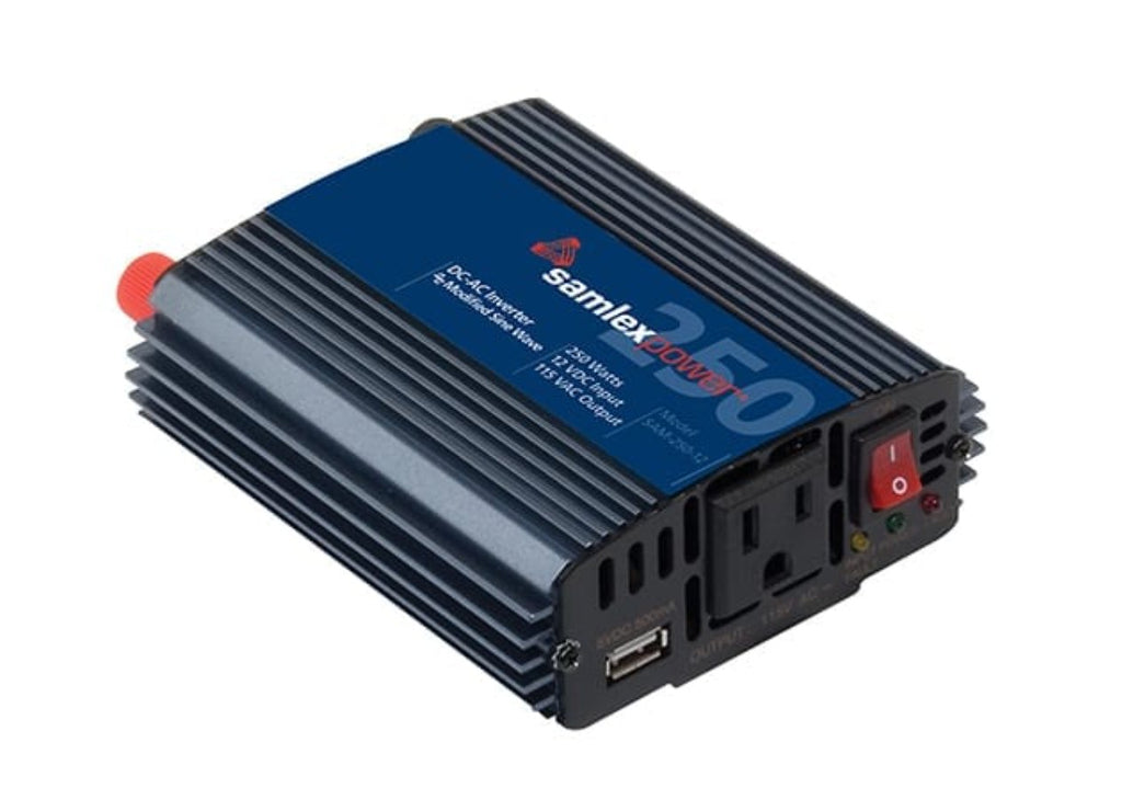 Samlex SAM-250-12 Solar Power Inverter 250 Watt/500 Peak - Young Farts RV Parts