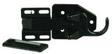 Screen Door Latch JR Products 10785 Direct Replacement; Bullet Type; Black