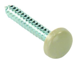 Screw JR Products 20425 Kappet, Use To Give Decorative Appearance Where We Need To Use A Screw Down Application, #8 x 1