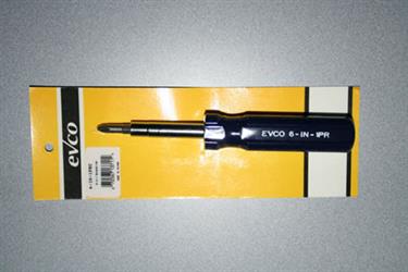 Screwdriver AP Products 009-6-IN-1PRC 6 In 1, 7-1/2