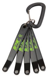 Screwdriver Performance Tool W30978 Low Profile, T20/ T25/ T27/ T30/ T40 Star Driver, Steel Handles, S2 Alloy Steel Bits, With Key Ring And Carabiner Clip - Young Farts RV Parts