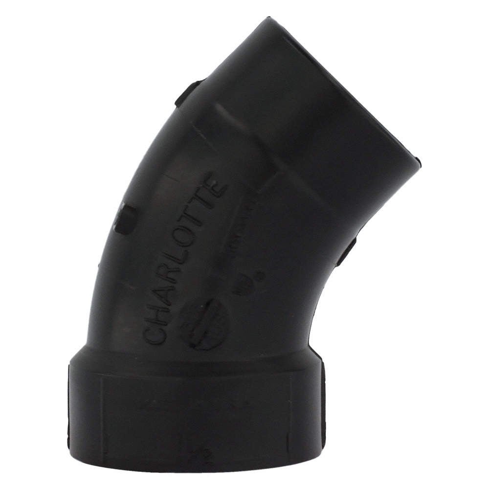 Sewer Waste Valve Fitting Valterra D50-2890 Drain-Waste-Ventilation, 45 Degree Street 1-1/2