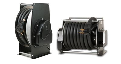 Shoreline Reels - Power Cord Reel, Electrical Operated, With 33' Of 50 Amp Cord - Young Farts RV Parts
