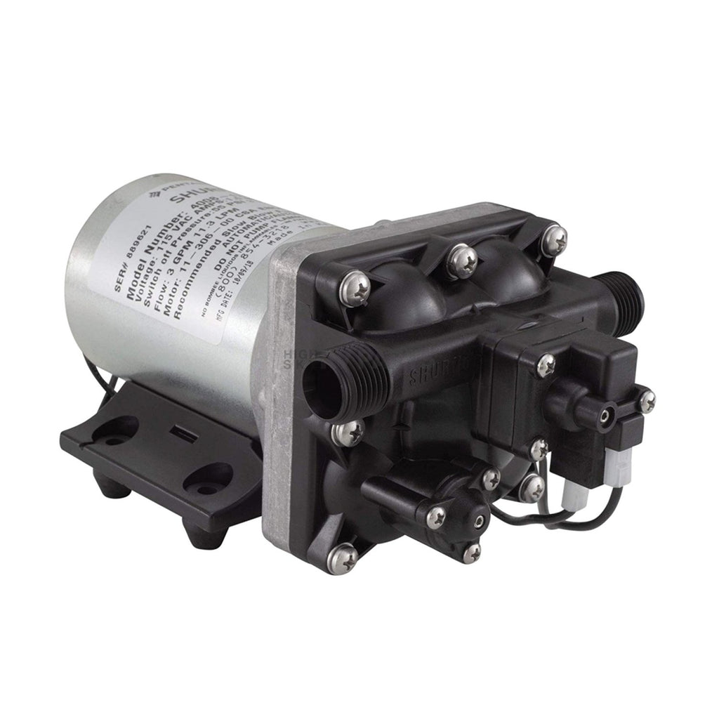 Shurflo 4008-171-E65 - Revolution, 110V Water Pump 3 Gal. - Young Farts RV Parts