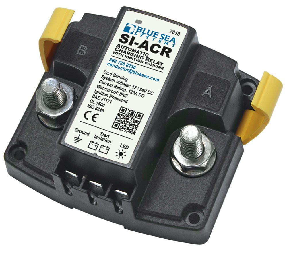 SI-ACR Automatic Charging Relay - 12/24V DC 120A - Young Farts RV Parts
