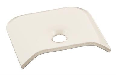 Side Molding End Cap AP Products 021-39204 1-3/8" x 1-1/4" Size; Colonial White - Young Farts RV Parts