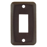 Single Face Plate, Brown