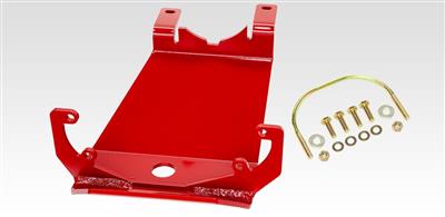 Skid Plate Rancho RS62116 Rock Gear „¢, DANA 44 Differential, Powder Coated, Red - Young Farts RV Parts