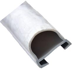 Slide Out Seal AP Products 018-184-EKD D-Seal For Use With EKD Base, 1" Width x 15/16" Height x 35 Foot Length, White - Young Farts RV Parts