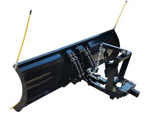 Snow Plow Meyer Products 23250 Home Plow, 80" Length, 18" Height, Electric Lift With Wireless Controller, Auto Angle, With Snow Plow/ Plow Blade Markers/ Mounting Hardware - Young Farts RV Parts