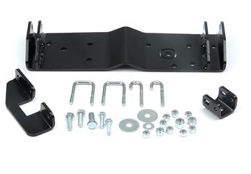 Snow Plow Mount Warn 37843 Center Kit, Black - Young Farts RV Parts