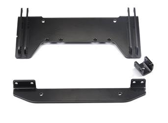 Snow Plow Mount Warn 63936 Center Kit, Black - Young Farts RV Parts