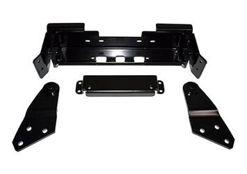 Snow Plow Mount Warn 79673 Front Kit, Black - Young Farts RV Parts