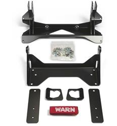 Snow Plow Mount Warn 95370 ProVantage ™, Front Kit, Black - Young Farts RV Parts