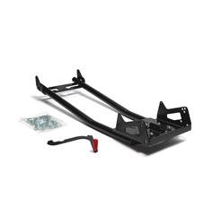 Snow Plow Warn 89613S48 Standard Plow System, For ATV/UTV, 48" Length Blade, 16-3/16" Height, Powder Coated, Black - Young Farts RV Parts