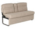 Sofa Lippert Components 2020129836 Thomas Payne Furniture, Jack Knife, 62" Width x 30" Depth x 34" Height Overall, 59" Width x 20" Depth x 19" Height Seating Surface Size, 59" Width x 42" Depth x 19" Height Sleeping Surface Size, Seating For 2, Norlina, P - Young Farts RV Parts