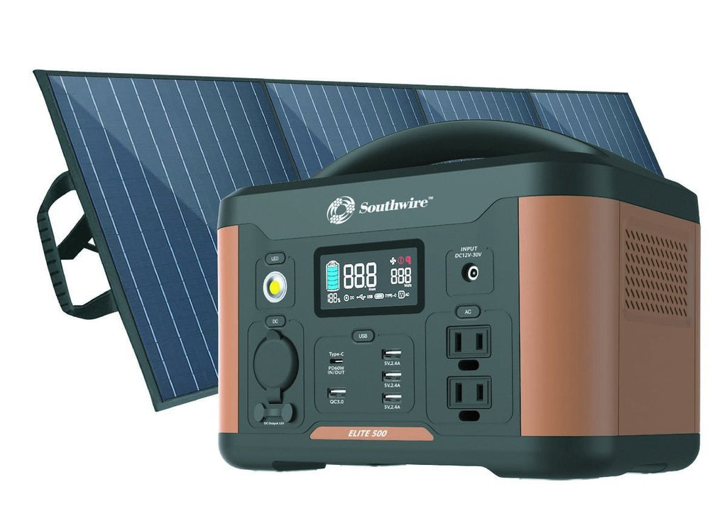 Southwire 53252K - Elite 500 Series™ with Solar Panel Bundle - Young Farts RV Parts
