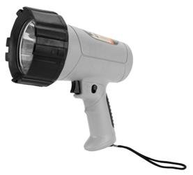 Spotlight Performance Tool W2435 Halogen Bulb; Gray Round Hosing; Handheld; White Light; Plastic - Young Farts RV Parts