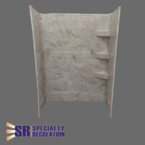 s.recreation SW2432GT *SPECIAL ORDER* SHOWER WALL 24X32X66 GRAND TETON - Young Farts RV Parts