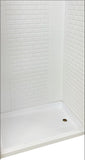 Specialty Recreation SWA2440W 24x40 shower wall 5 piece white *SPECIAL ORDER*