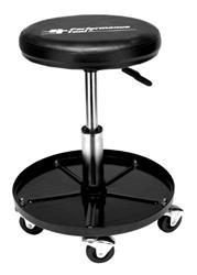 Stool Performance Tool W85008 Round Black Seat, Swivel, 2-1/2
