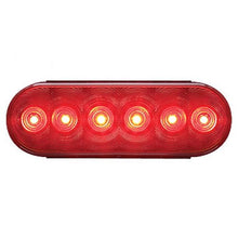 Load image into Gallery viewer, STOP LED LIGHT 6&quot; RED OVAL - Young Farts RV Parts