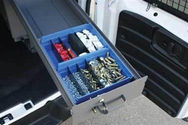 Storage Cabinet Drawer Holman 40140 For Long Drawer Storage Unit, Blue, Plastic, 11