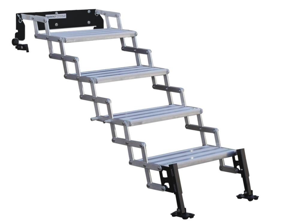 stow n' go 4-step black w/ altg - Young Farts RV Parts