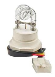 Strobe Light Bulb Wolo MFG 8115-C Xenon Tube Bulb; Clear; Single - Young Farts RV Parts