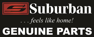 Suburban Mfg - SF Series Furnace Intake Tube | 051447 - Young Farts RV Parts
