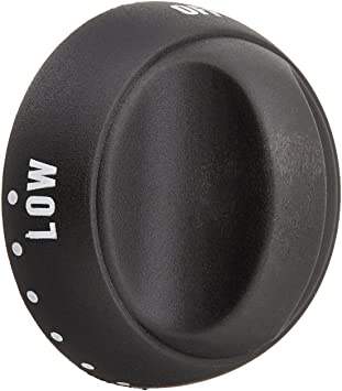 Suburban Mfg Top Burner Control Knob Black - 140230 - Young Farts RV Parts