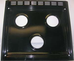 Suburban Stove Replacement Top | For S Series - Black - 101997BK - Young Farts RV Parts