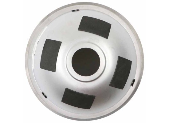 Sunrise Pipe 13TF0105 - 10" Round Stainless Steel Sink - Young Farts RV Parts