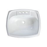 Surnrise Pipe 16186PPA - Rectangular Sink 12X15 Parchment